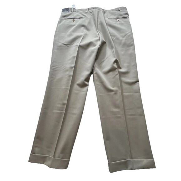Brooks Brothers Madison Fit Lined Trouser Pants Mens 40x30 (29)Tan 100% Wool - Picture 2 of 10